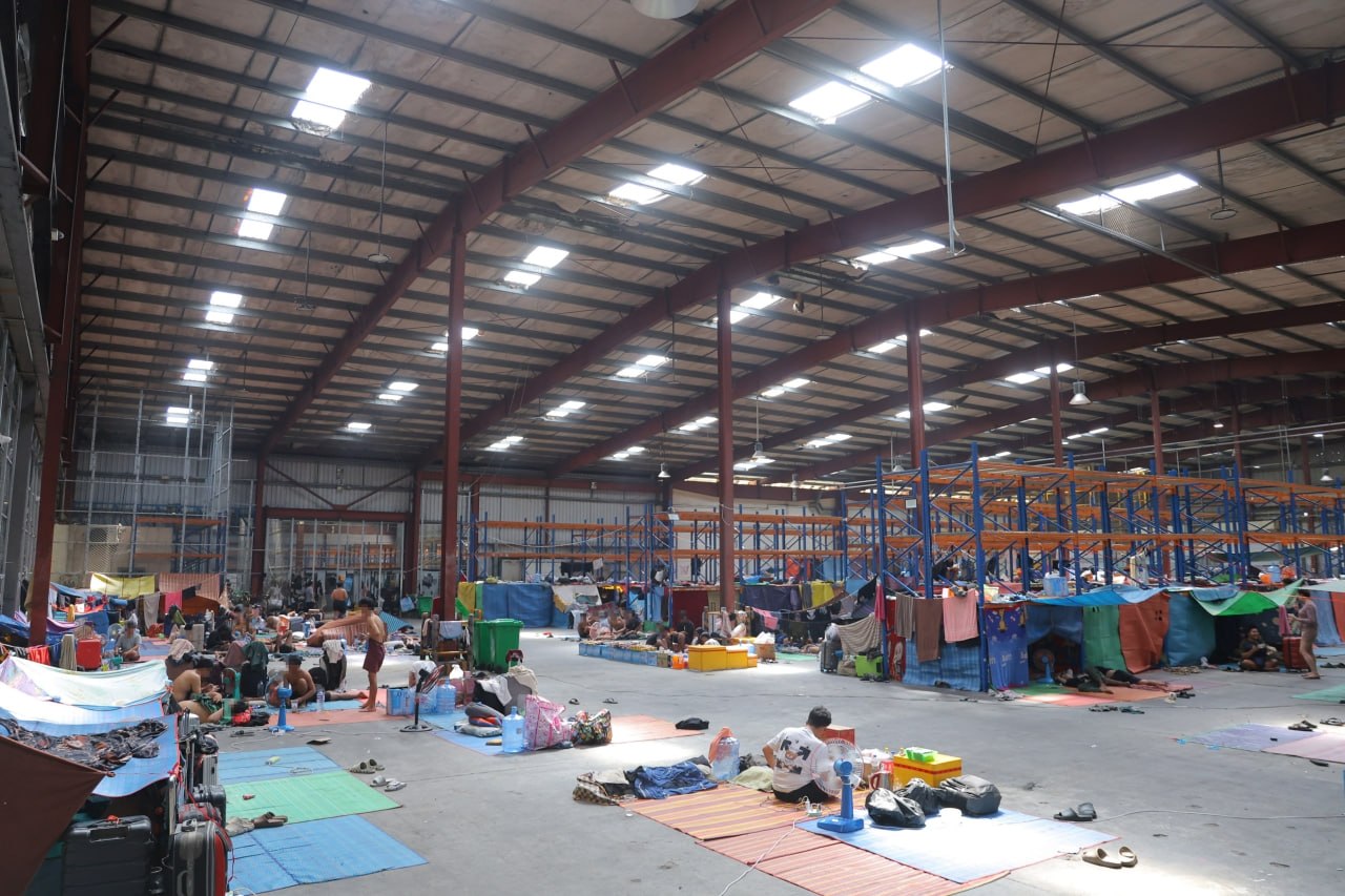 超400名印尼电诈人员滞留金边旧机场 呼吁使馆介入协助回国