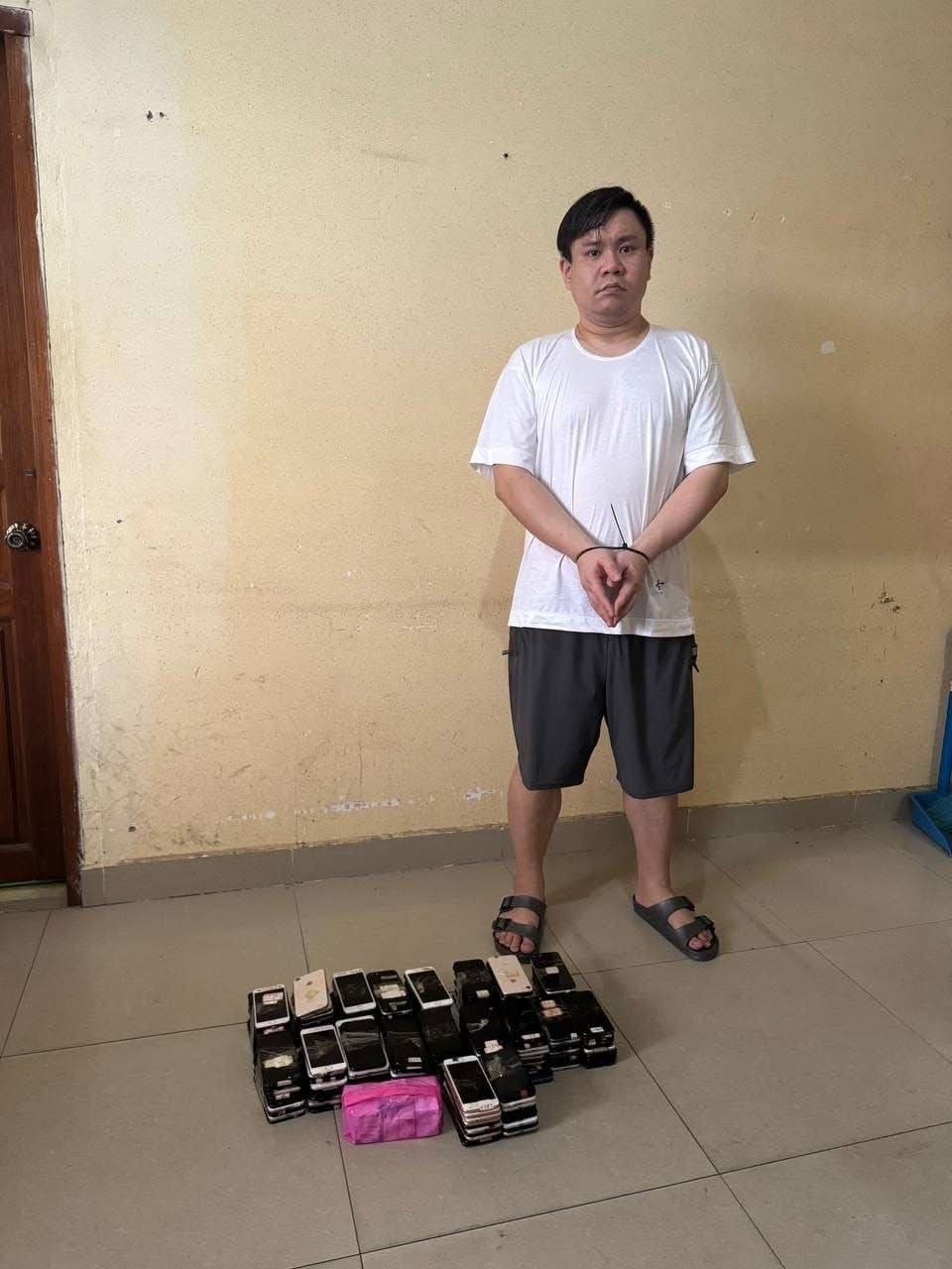 金边丹哥区捣毁网络诈骗团伙6人被送监