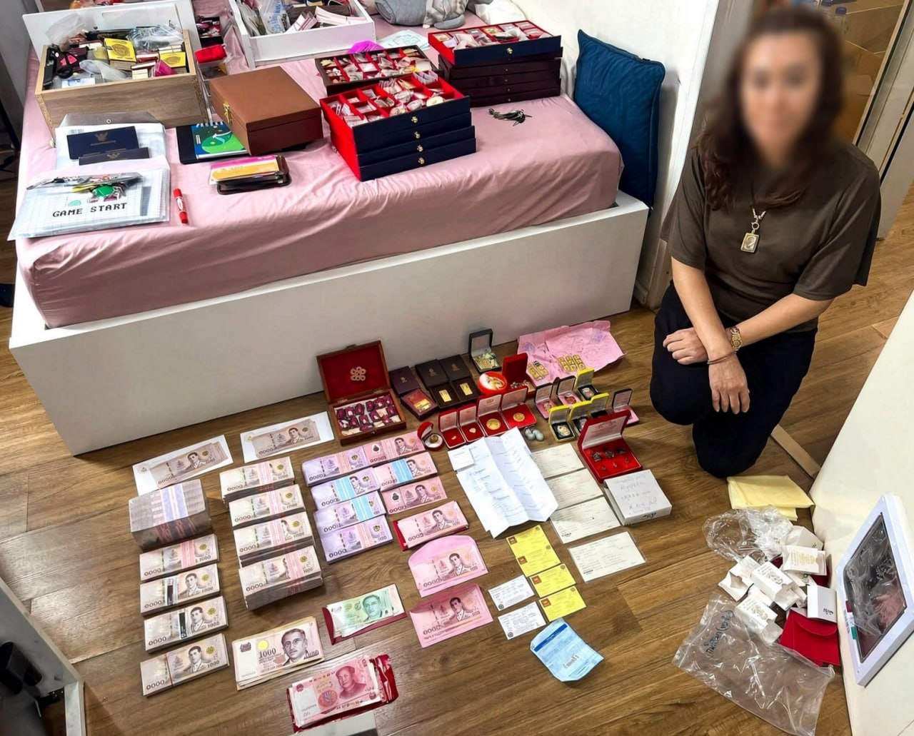 泰国破获借宗教敛财大案 查获数亿泰铢现金黄金