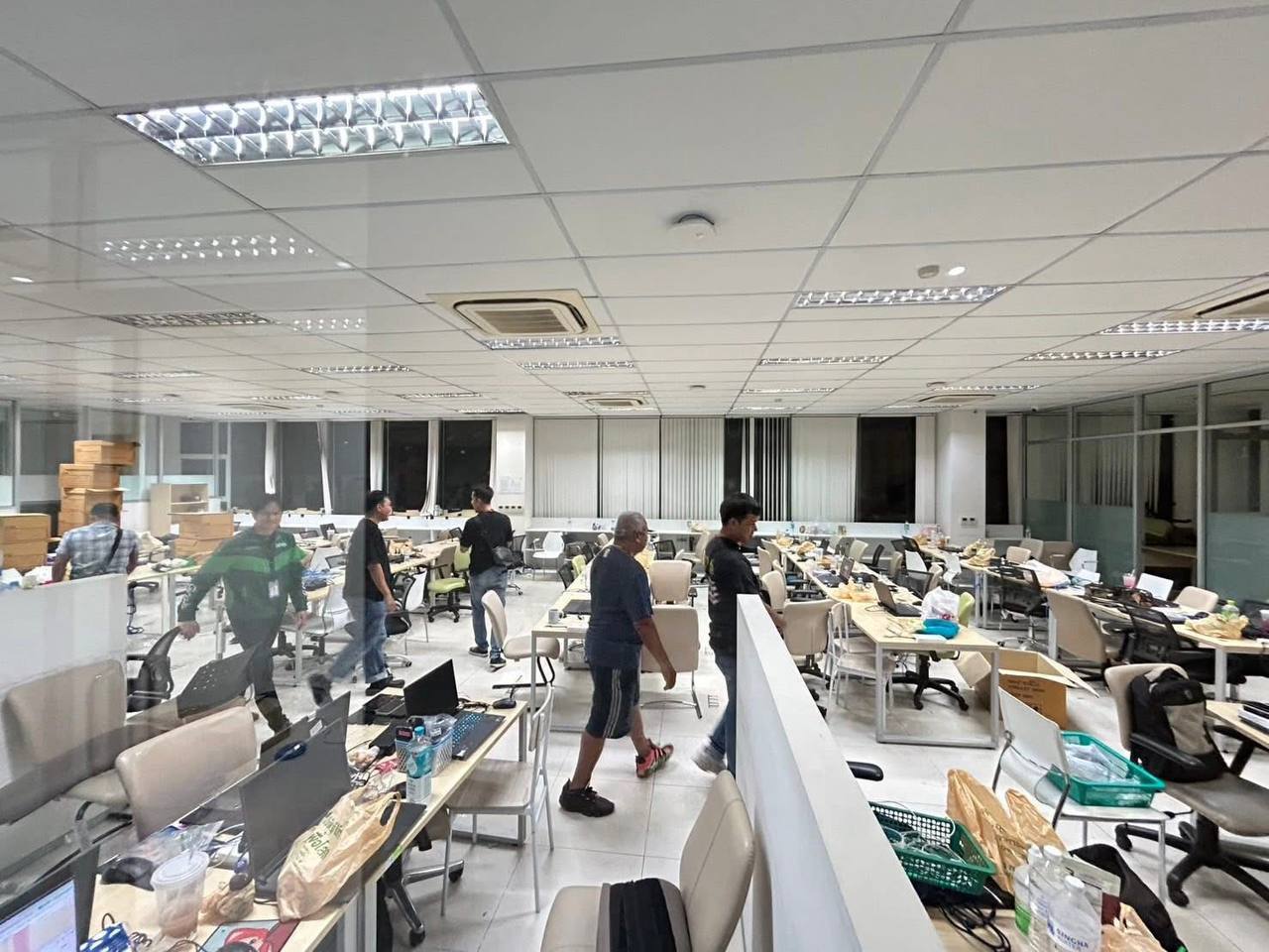 马来西亚榔城3城区大楼突击检查涉网诈