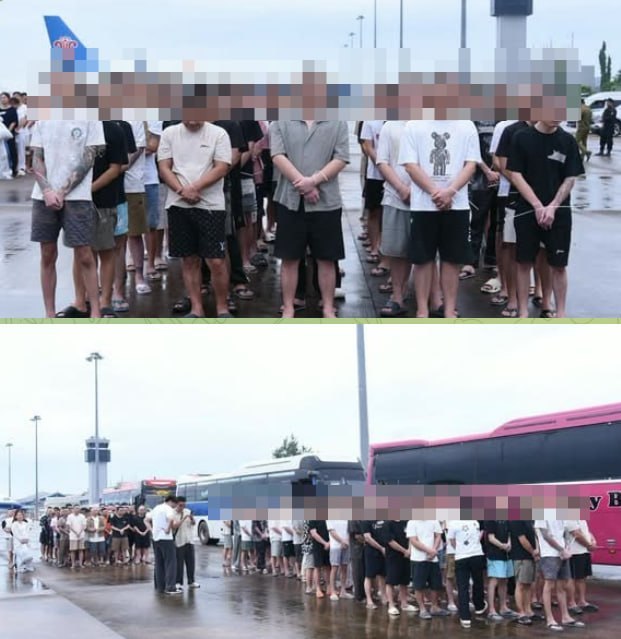 老挝向中方移交98名涉网络犯罪中国籍人员