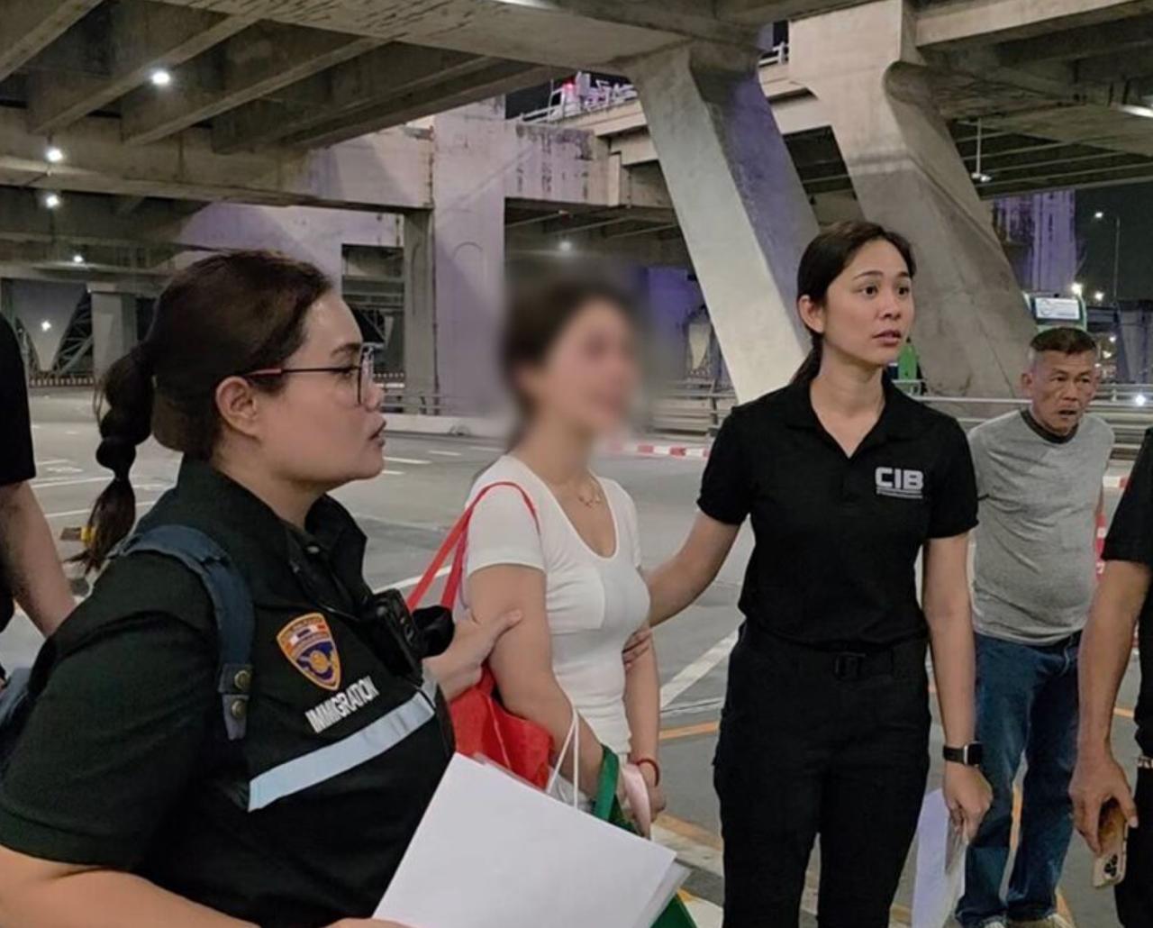 中国在逃女子王某在泰国被捕