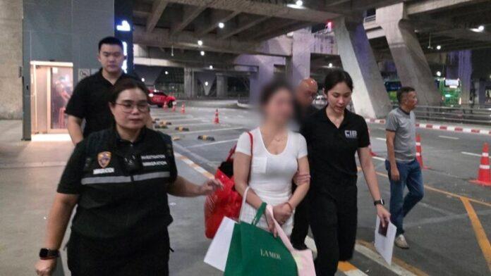 中国在逃女子王某在泰国被捕