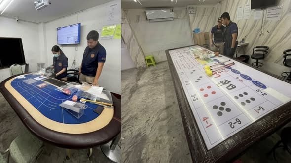 清迈两地下赌场遭突袭 百余人被抓查扣200万泰铢