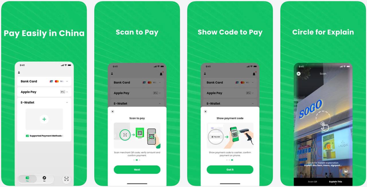 腾讯推出面向海外游客的独立支付应用TenPayGo，支持Visa、万事达和App…