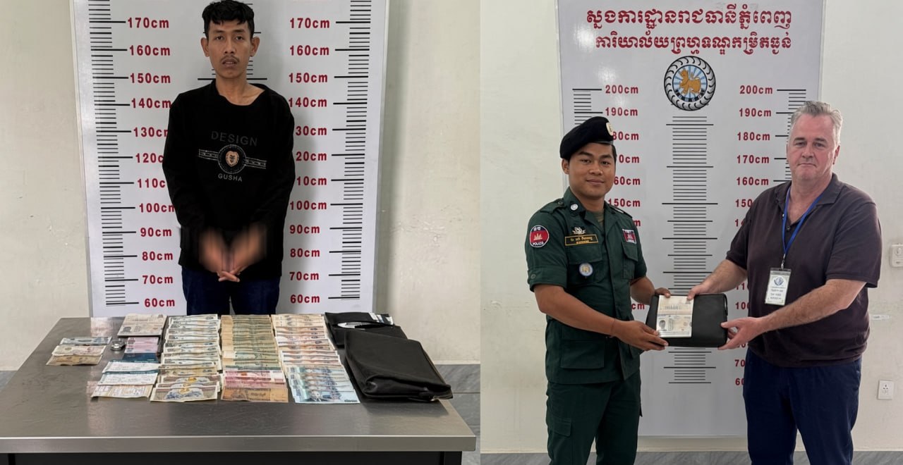 金边市警察局长尊那林下令，由金边刑事警察与BKK区警方联合行动，于昨日抓获一名2…