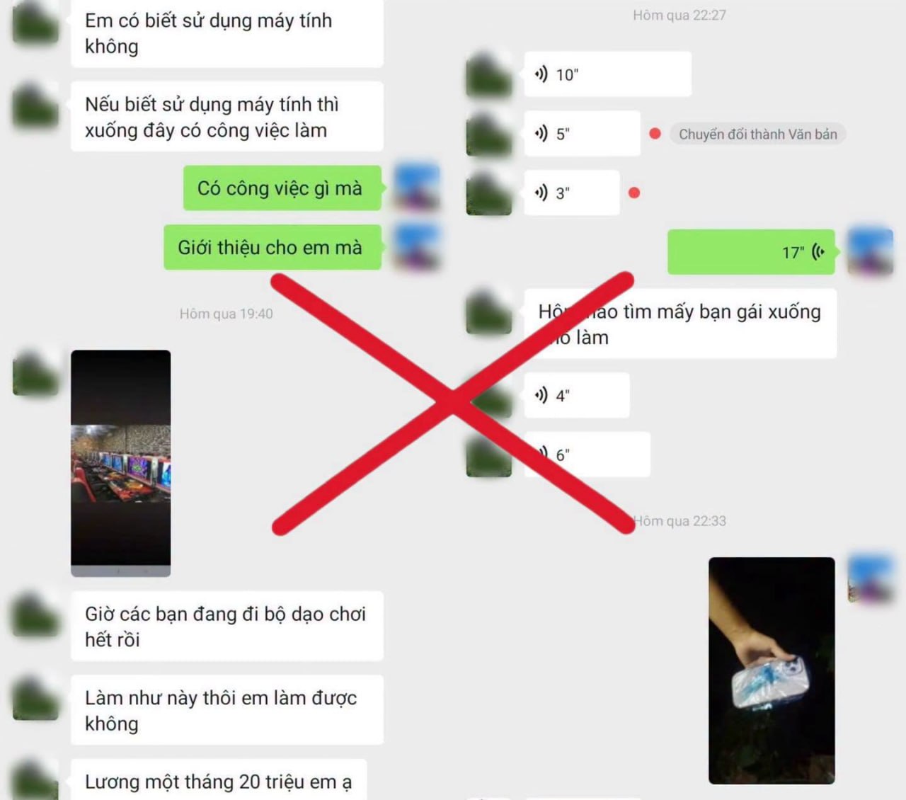 越南宣光省帕维苏乡公安近日在排查中发现一起疑似网络诱骗务工事件。2003年出生的…