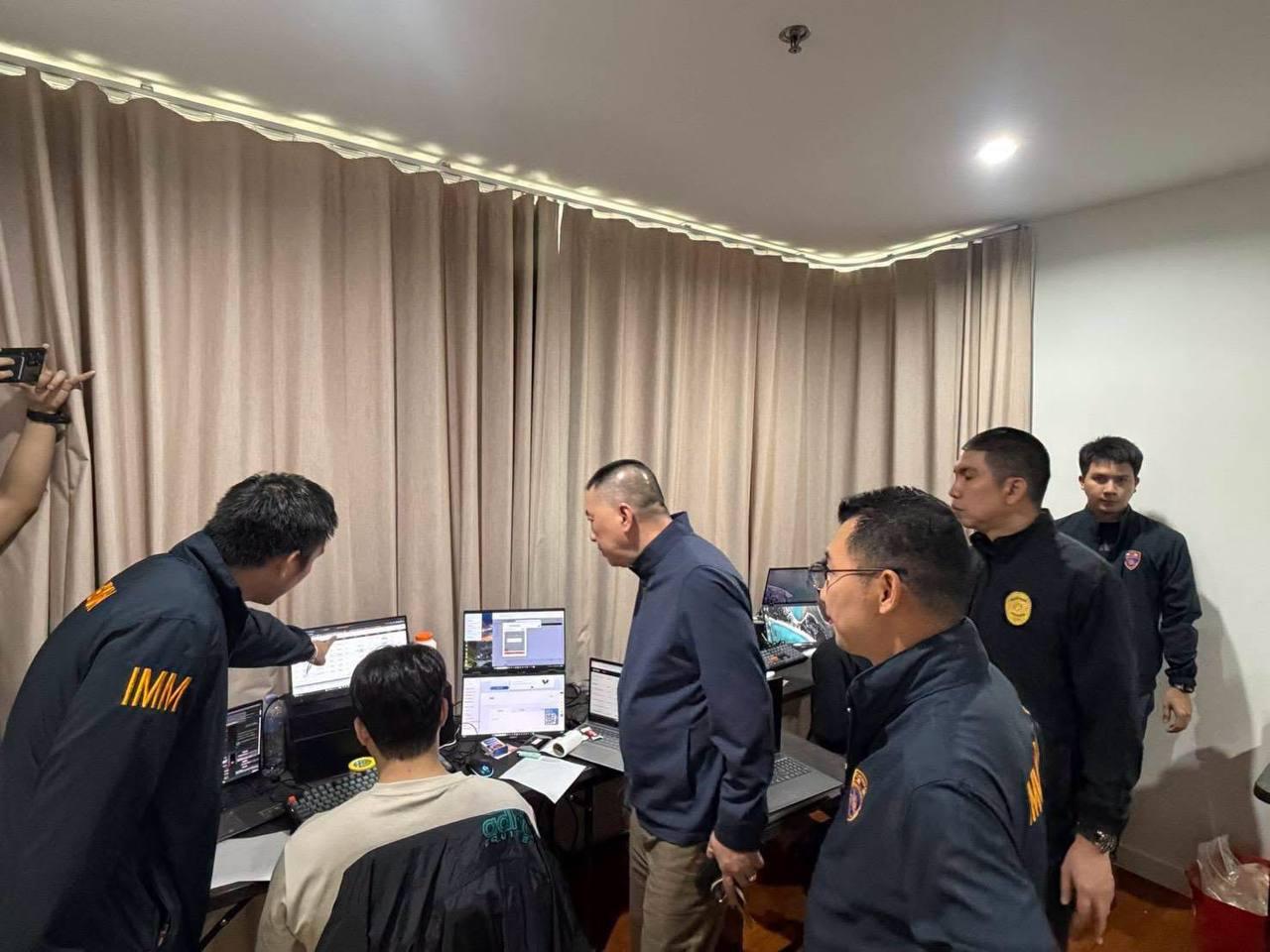 曼谷豪华公寓端掉韩国网赌团伙10人落网