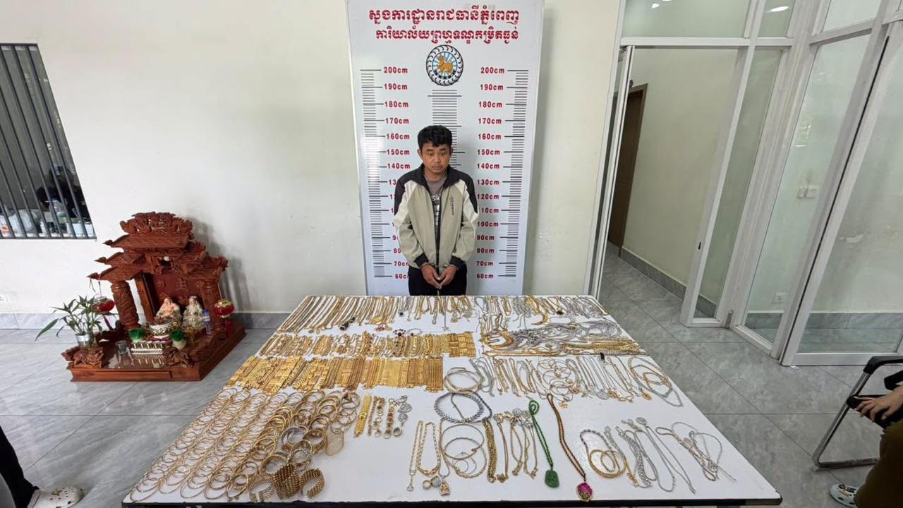 金边珠宝大盗落网