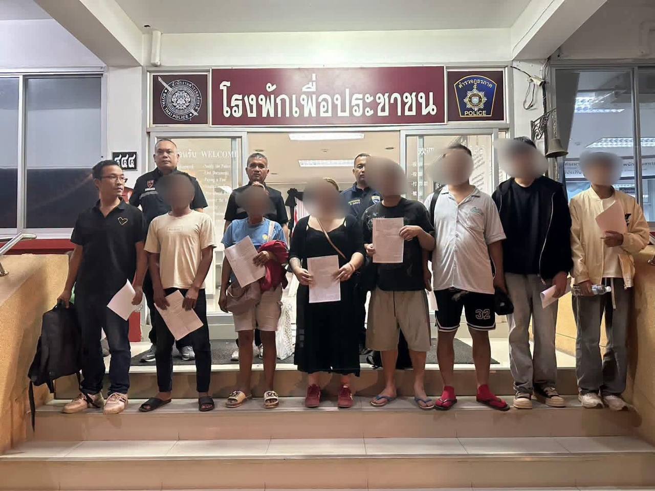 清莱查获16名中国人 含老挝金三角偷渡者