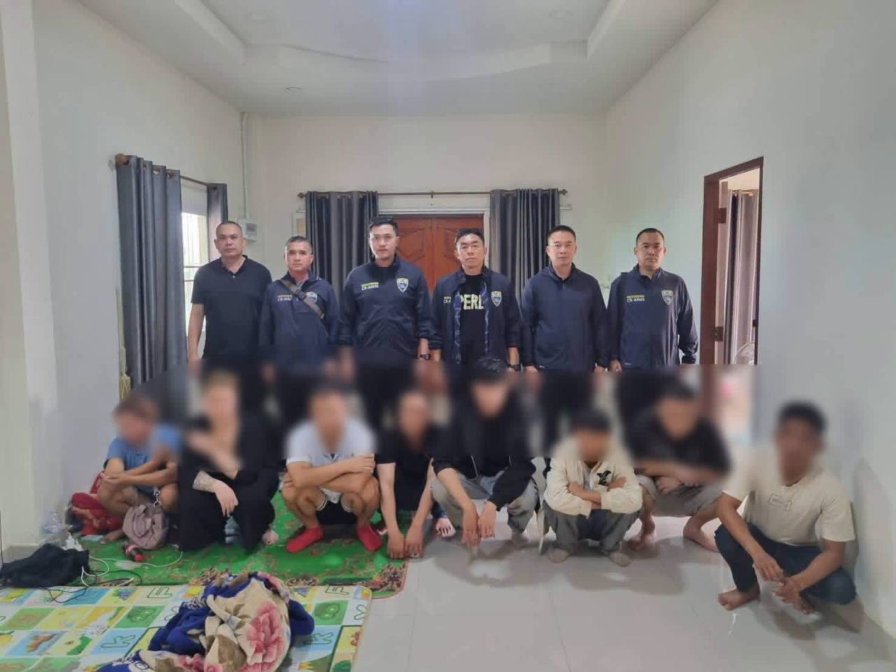 清莱查获16名中国人 含老挝金三角偷渡者