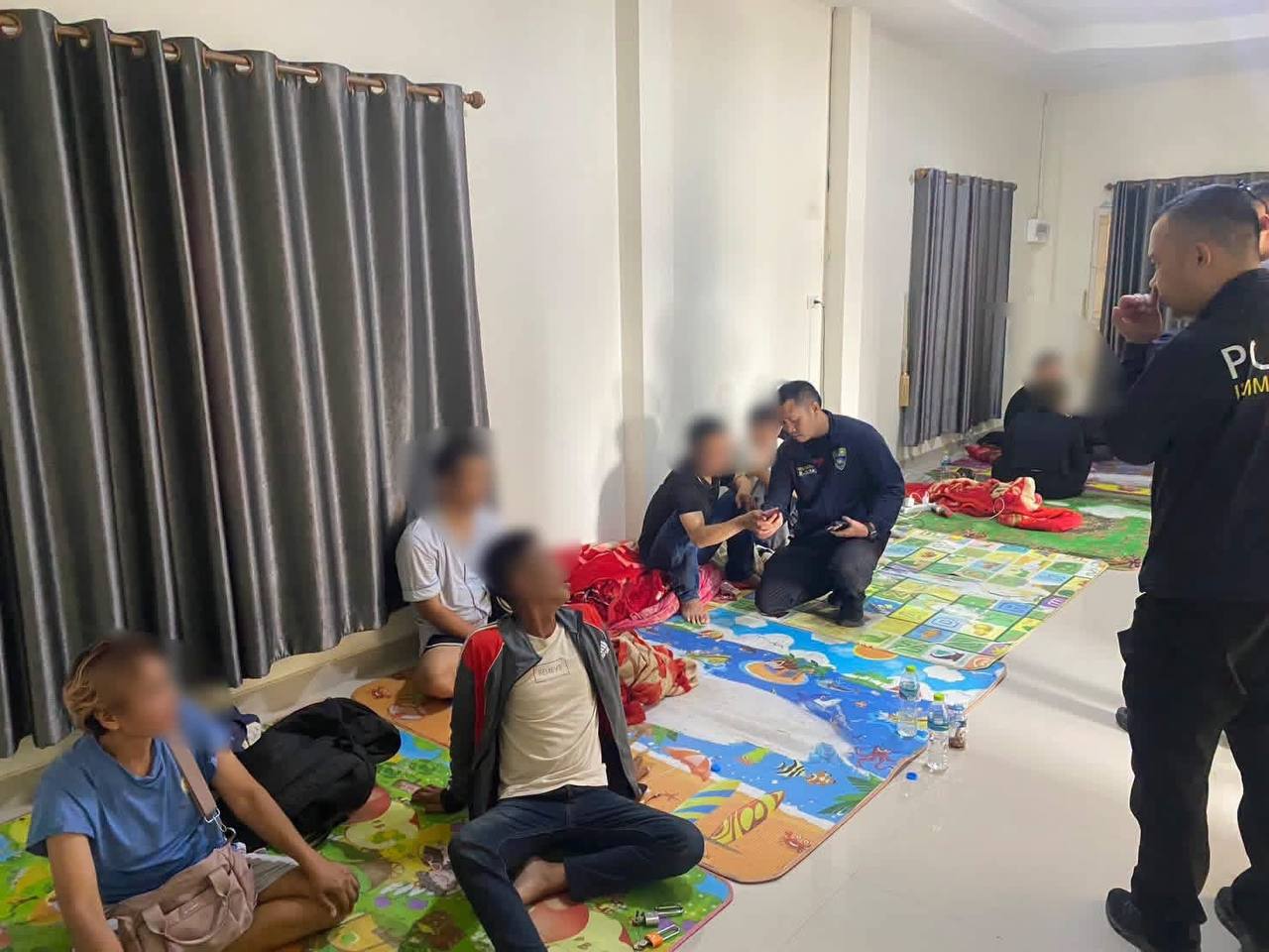 清莱查获16名中国人 含老挝金三角偷渡者