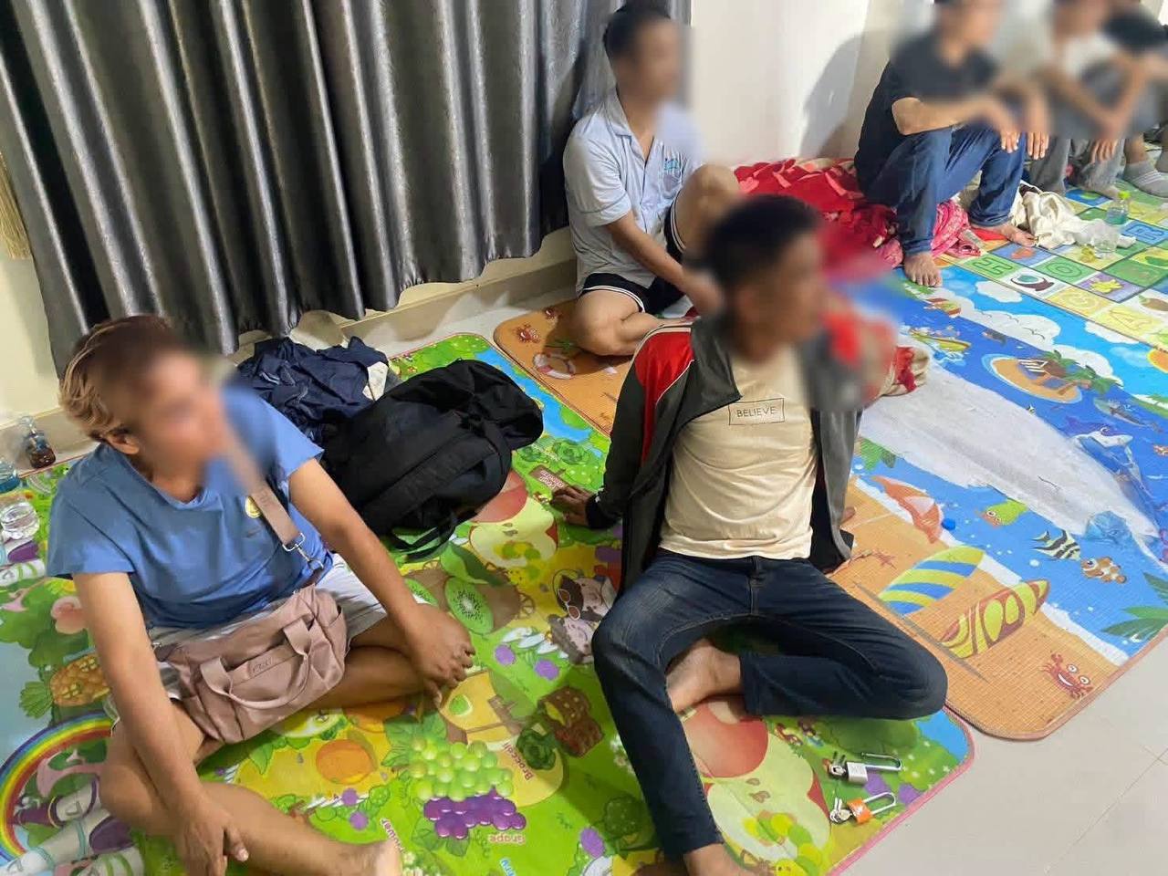 清莱查获16名中国人 含老挝金三角偷渡者