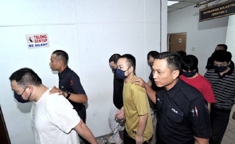 柔佛州7名中国籍人员涉虚拟货币诈骗被提控