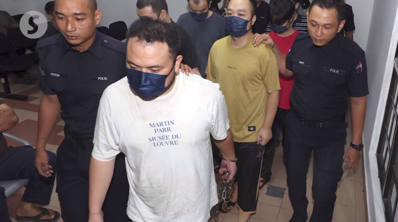 柔佛州7名中国籍人员涉虚拟货币诈骗被提控