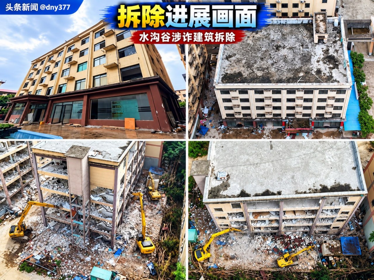 缅甸水沟谷63栋涉诈建筑已拆除5栋