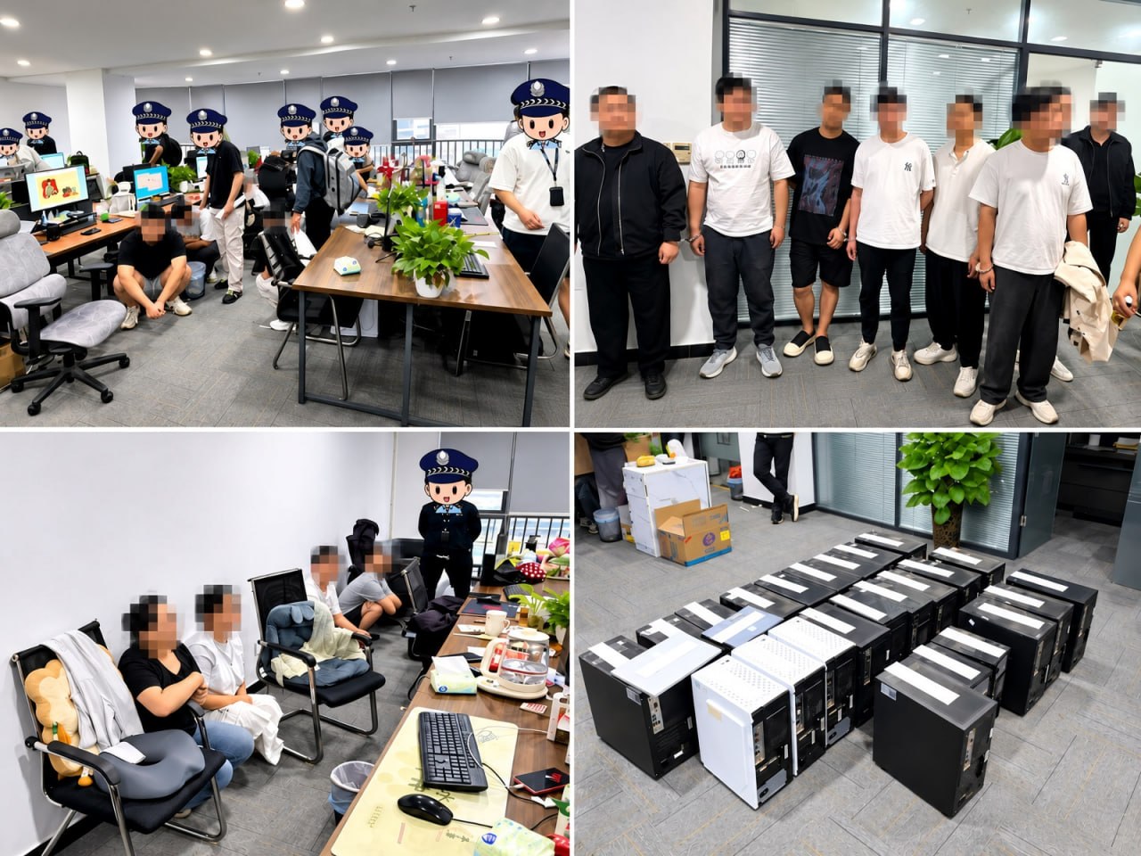江西警方抓获假银行贷款短信黑产团伙23人