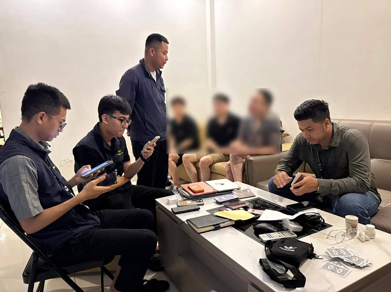 金边3名中国人涉电诈及洗钱案被查