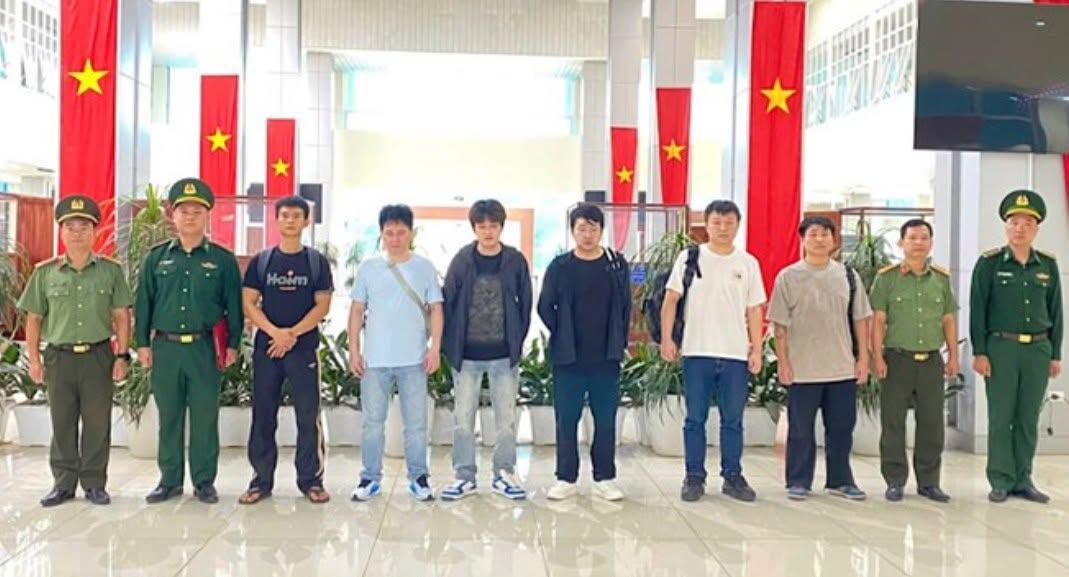 越南广治省查获6名非法入境中国籍人员