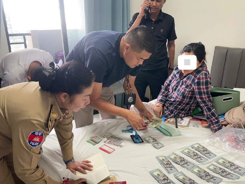 金边警方突查非法代孕窝点 查获5名外国女子
